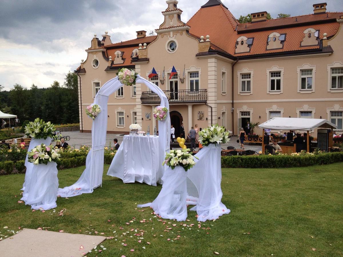 Hotel Zamek Berchtold Strančice Extérieur photo